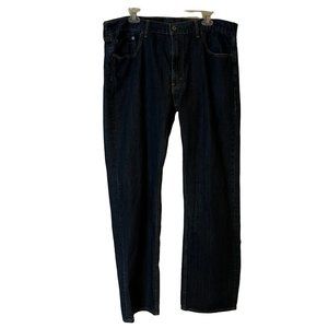 Levis 559 Jeans Mens 40 x 36 Dark Wash Straight Leg Blue Denim Relaxed